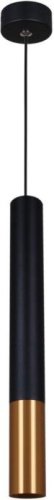 Подвесной светильник 16032-0.9-001IL LED5W BK+GD