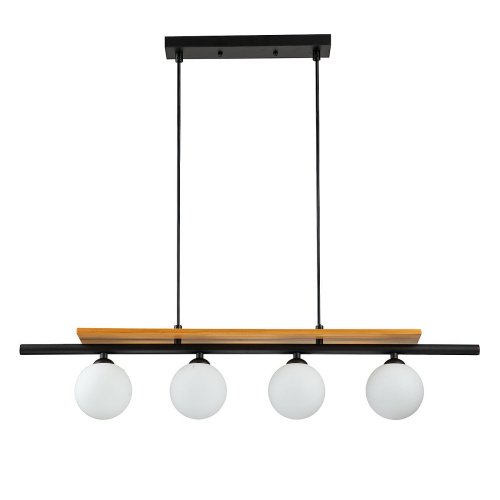 Светильник подвесной Indigo Mitezza 10013/4P Black V000193