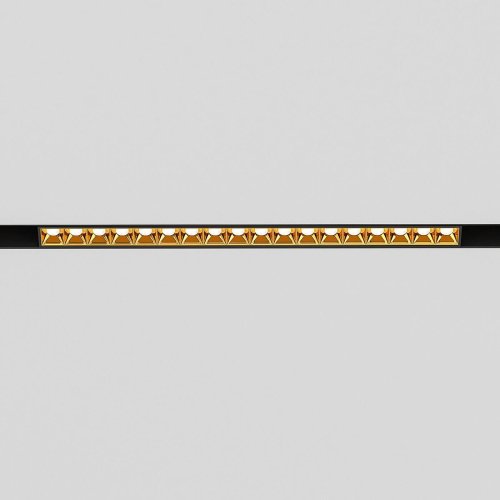 Трековый светильник Elektrostandard Slim Magnetic Slim Magnetic Трековый светильник 18W 4000K Artas (чёрный/золото) 85104/01