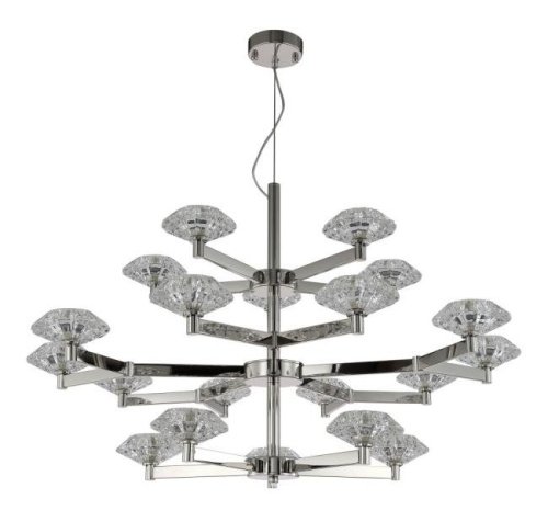 REBECA SP5+10+5 NICKEL Подвесная люстра Crystal Lux Rebeca REBECA SP5+10+5 NICKEL