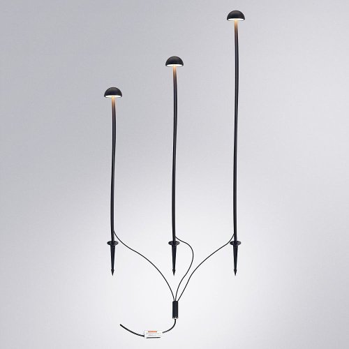 Грунтовый светильник Arte Lamp Motus A1081PA-3BK