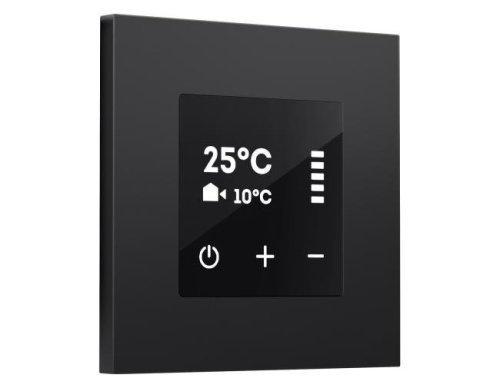 SP8059 SP8059 Лицевая панель SIGMA (Черный матовый) для сенсорного терморегулятора теплого пола QUANT PRO