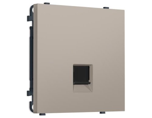 MS372005 MS372005 Комплект механизма компьютерной розетки SIGMA Серо-бежевый матовый RJ-45 экранированной с/ш QUANT PRO (SP3720, PR185)