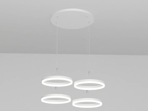 Подвесная люстра Elvan LU-155/4R-21W-NH-Wh