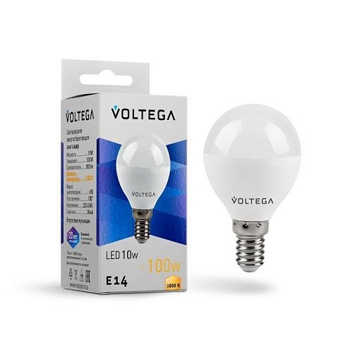 Светодиодная лампа Voltega Globe 10W 7231