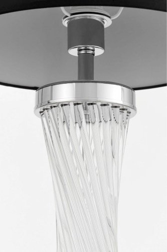 Настольная лампа Lumina Deco Villanova LDT 302 CHR+BK
