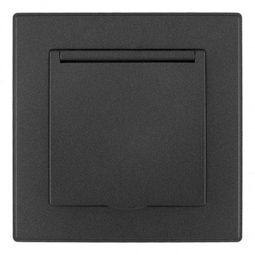 SET06-1-41-1 black Розетка Arte Milano Set06-1 SET06-1-41-1 black