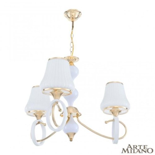 302387/3 Wh/Gd Подвесная люстра Arte Milano Florentia-2387 302387/3 Wh/Gd