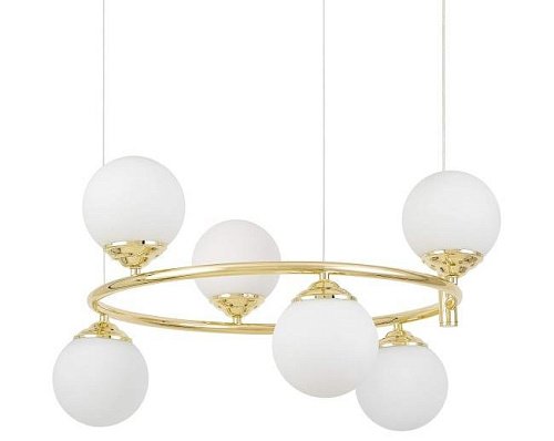 TP 2003-6-RD GD Подвесная люстра Lumina Deco Fino TP 2003-6-RD GD