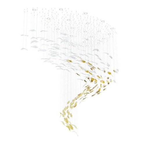 L61808 Люстра каскадная L'Arte Luce Luxury Airy L61808