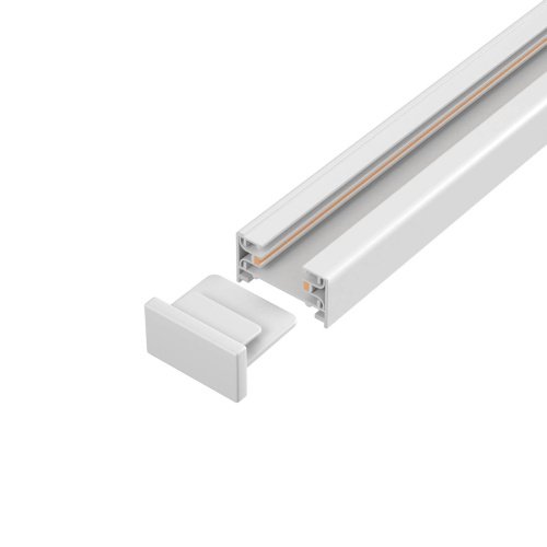 Заглушка для трека однофазного Crystal Lux Clt 0.11 CLT 0.210 02 WH