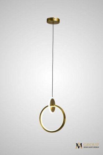 Светильник подвесной AM Group AM437 POLISHED GOLD