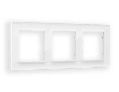 Рамка Ambrella Volt Platos Стекло натуральное AF380103