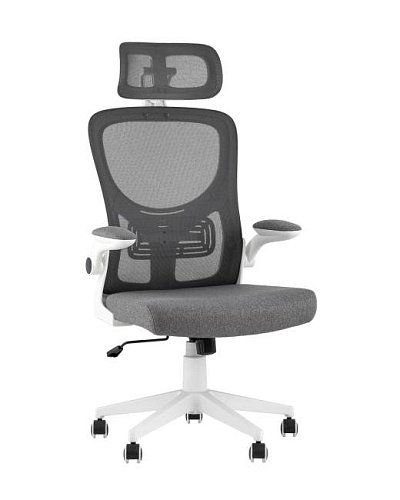 D-516-1 grey Кресло офисное Stool Group Airone D-516-1 grey