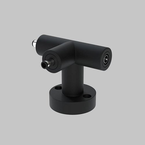 IL.0060.4009-BK T - соединитель (2-IN, 1-OUT) настенно-потолочный монтаж IMEX Thin-Smart IL.0060.4009-BK