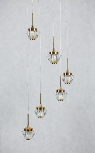 Люстра каскадная Gerhort G52140 G52143/6BRS RNB