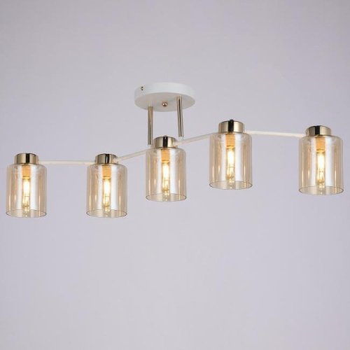 IL6111-5COU-79 WH GD Qui Потолочная люстра ILLUMICO IL6111-5COU-79 WH GD Qui