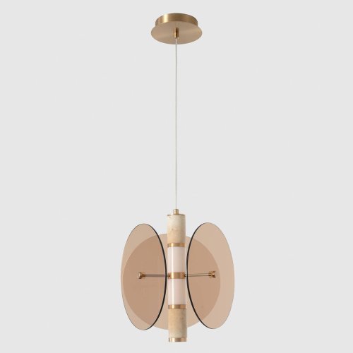 AMARILLO SP12W LED BRASS Светильник подвесной Crystal Lux Amarillo AMARILLO SP12W LED BRASS