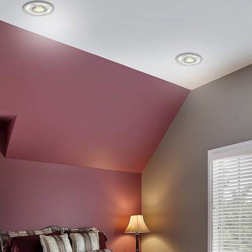 Встраиваемый светильник с узорами Candi 370337 Novotech