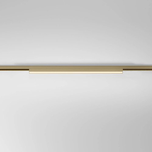 Трековый светильник Elektrostandard Line Magnetic Brass Line Трековый светильник 12W 3000K (латунь) 85526/01