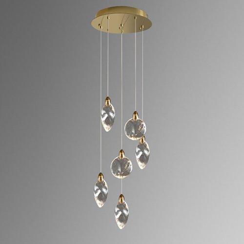 MT9176-6H titanium gold Светильник подвесной Delight Collection Colvin MT9176-6H titanium gold