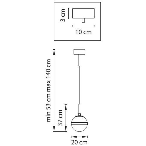 Светильник подвесной Lightstar Globo 813117