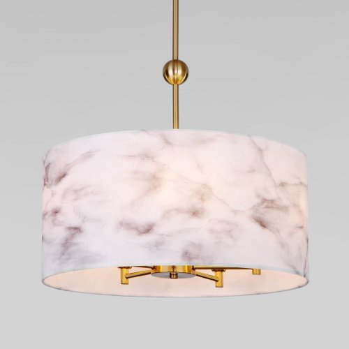 60174/5 латунь Люстра на штанге Eurosvet Brume 60174/5 латунь