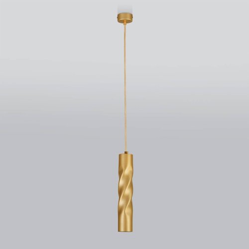 Светильник подвесной Eurosvet Scroll 50136/1 LED золото