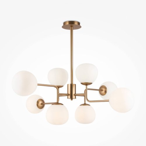 Люстра на штанге Maytoni Erich MOD221-PL-08-G