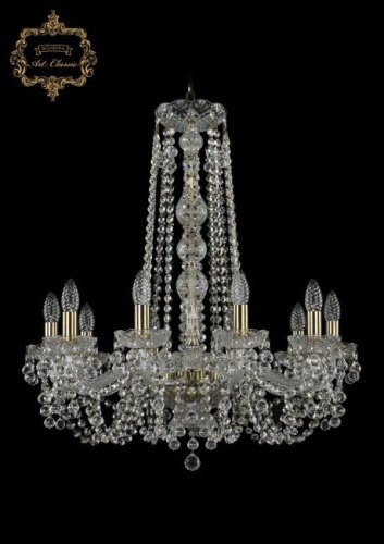 Подвесная хрустальная люстра 11.26 Art Classic 11.26.10.220.h-70.Br.B