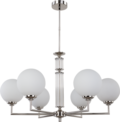Люстра на штанге Kutek Artu Glass ART-ZW-6(N)G