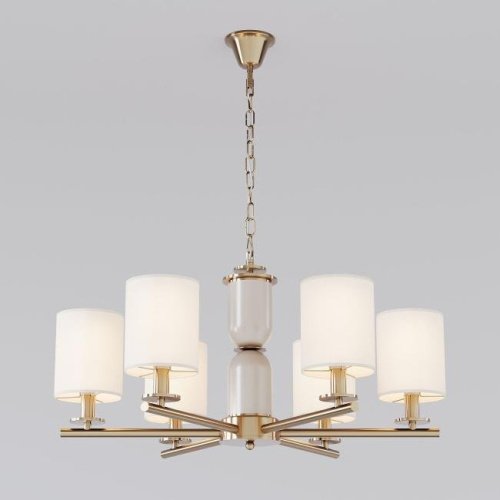 Подвесная люстра Eurosvet Caprera 60146/6 латунь Smart