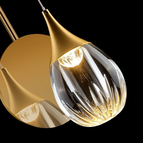 MB24001004-1A gold/clear Настенное бра Delight Collection Stilla MB24001004-1A gold/clear