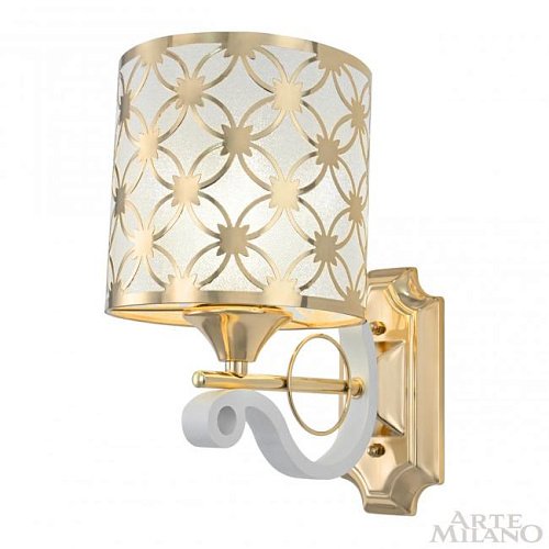 303097/1W Wh/Gd Настенное бра Arte Milano Florentia-3097 303097/1W Wh/Gd