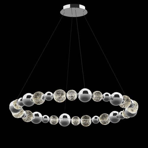 MD21001002-1F chrome Подвесная люстра Delight Collection Elliot Diamante MD21001002-1F chrome