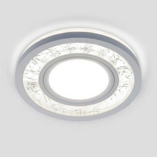 7020 MR16 WH/SL белый Встраиваемый светильник Elektrostandard 70204 7020 MR16 WH/SL белый
