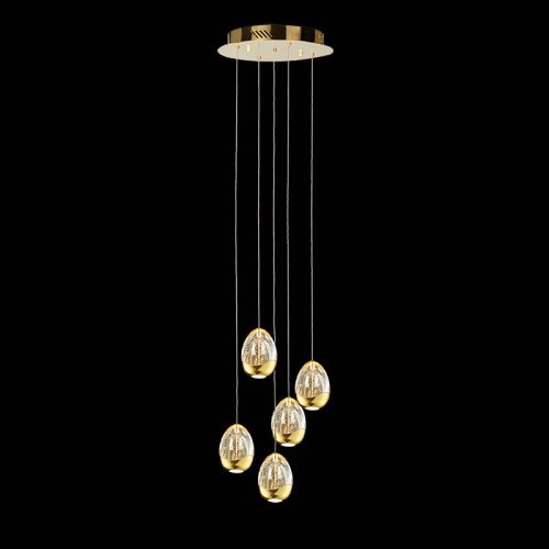Люстра каскадная Delight Collection Terrene MD13003023-5A gold