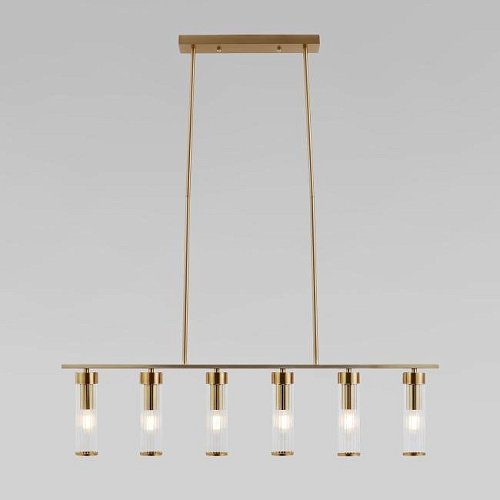 Люстра на штанге Eurosvet Oriens 60166 латунь