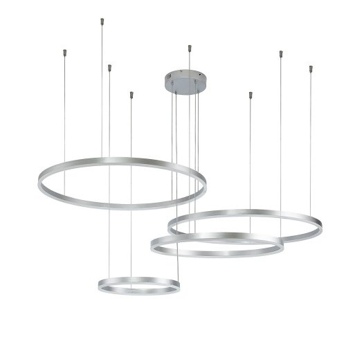 V000016L Подвесная люстра Indigo Galass 14001/4P Silver V000016L