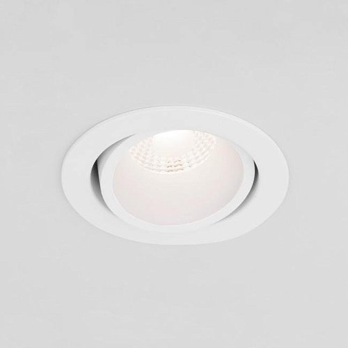 15267/LED 7W 3000K WH/WH белый/белый Встраиваемый светильник Elektrostandard Nulla 15267/LED 7W 3000K WH/WH белый/белый