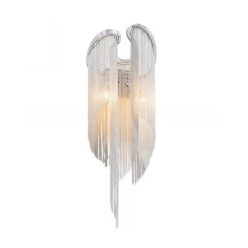AC3001-2W silver Настенное бра Delight Collection Stream AC3001-2W silver