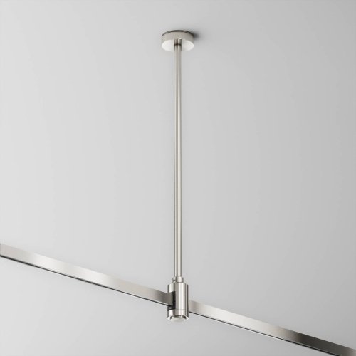 Крепление потолочное Medium 360мм с вводом питания Maytoni Accessories for tracks Flarity TRA158C-BL1-PT