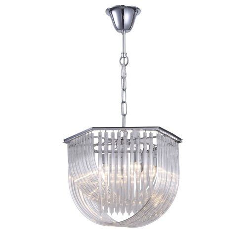KR0116P-7L/A chrome Подвесная люстра Delight Collection Murano Glass KR0116P-7L/A chrome