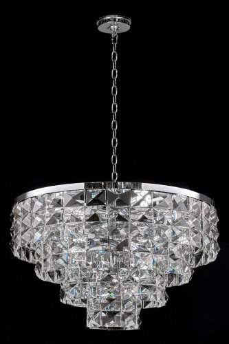 LE3003/800 CH Подвесная люстра LEON Cristal LE3003/800 CH