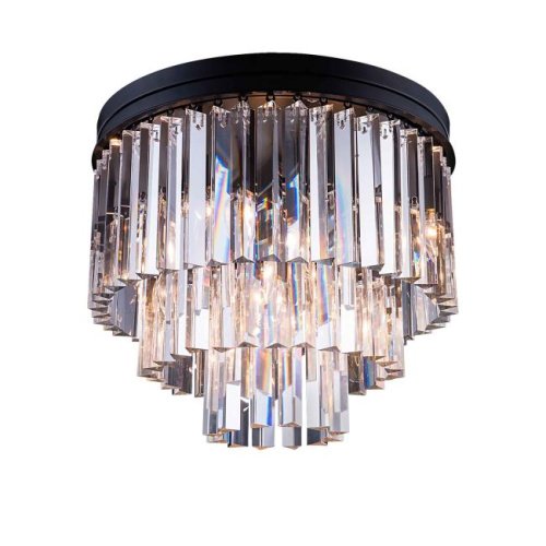 771131 (KR0387C-6/P black/frost) Потолочная люстра Delight Collection 1920s Odeon 771131 (KR0387C-6/P black/frost)