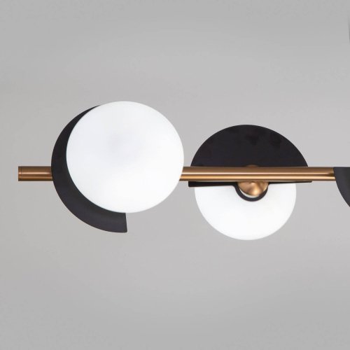 Светильник подвесной Eurosvet Moity 70149/6 черный/латунь Smart