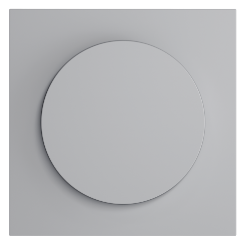 Накладка для светорегулятора поворотно-нажимного, S70 (серый)