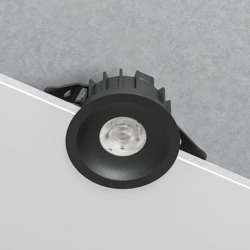 Встраиваемый светильник Elektrostandard Combi 25067/LED 10W 4000K черный