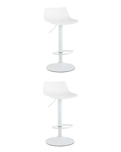 Комплект стульев Stool Group GENE WHITE X2