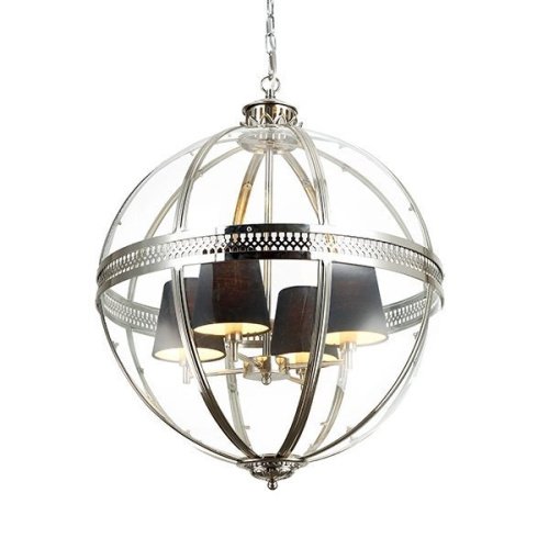 Подвесная люстра Delight Collection Residential KM0115P-4L nickel